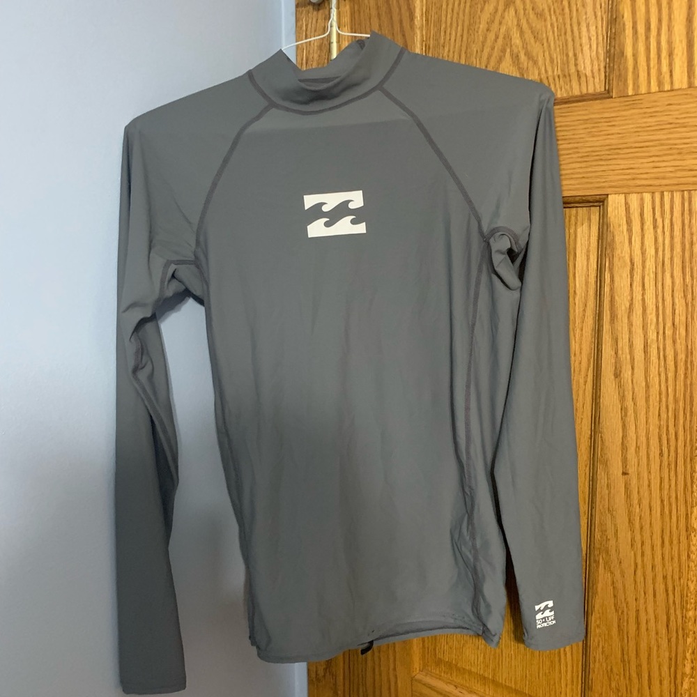 Billabong rash guard.